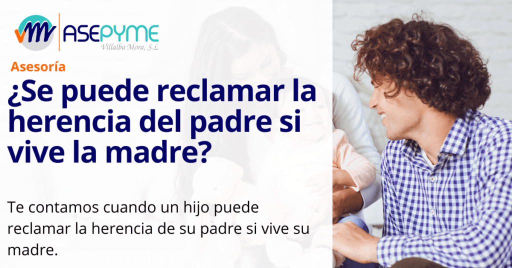 Herencia de padre fallecido con madre viva